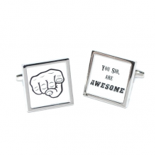 You Sir Are Awesome Cufflinks