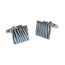 Zebra Pattern Cufflinks