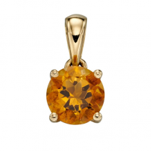 NOV CITRINE BIRTHSTONE PENDENT 